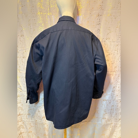 Dickies Flex Dark Blue Shirt - Picture 2 of 4